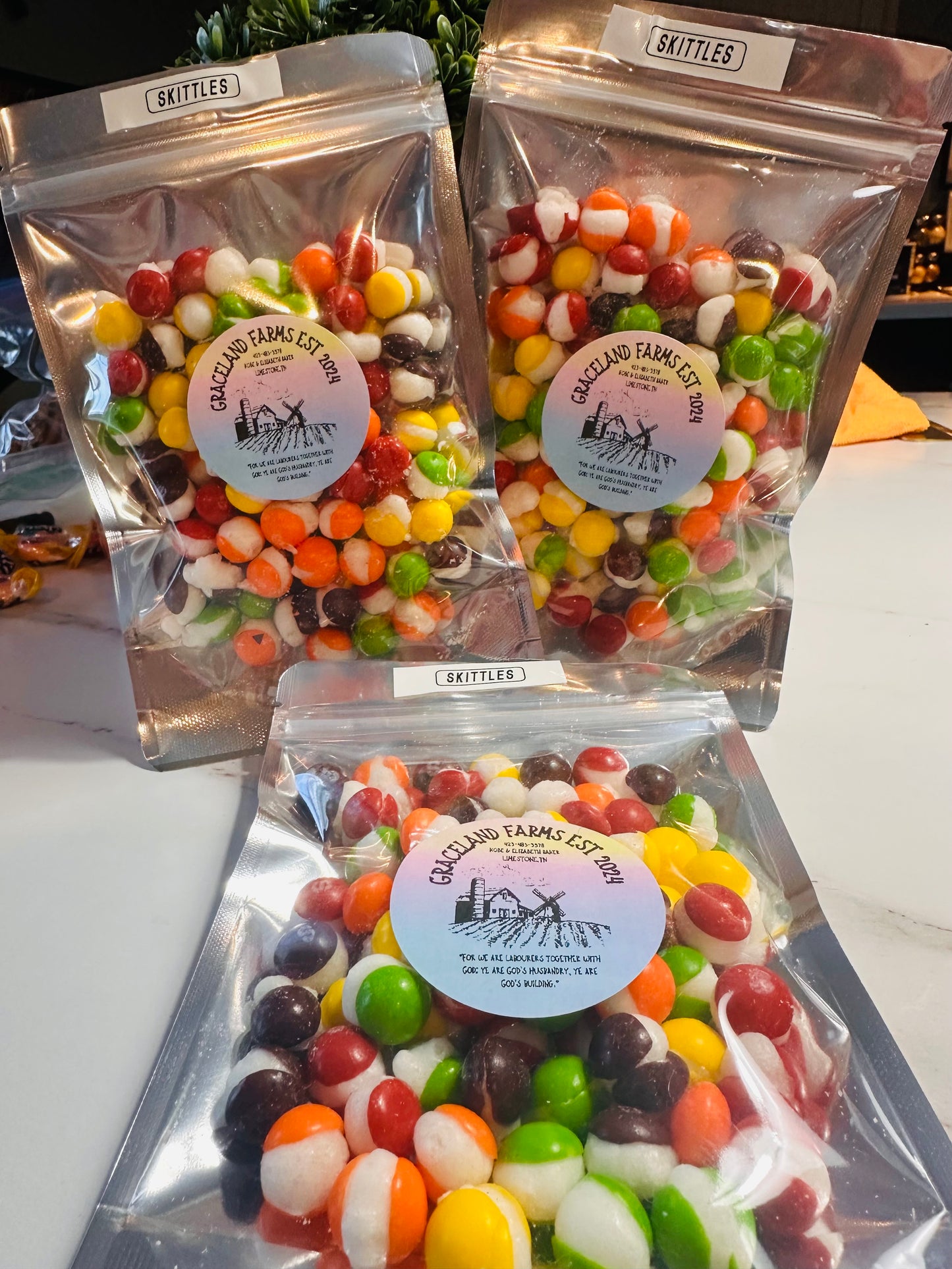 Freeze Dried Skittles