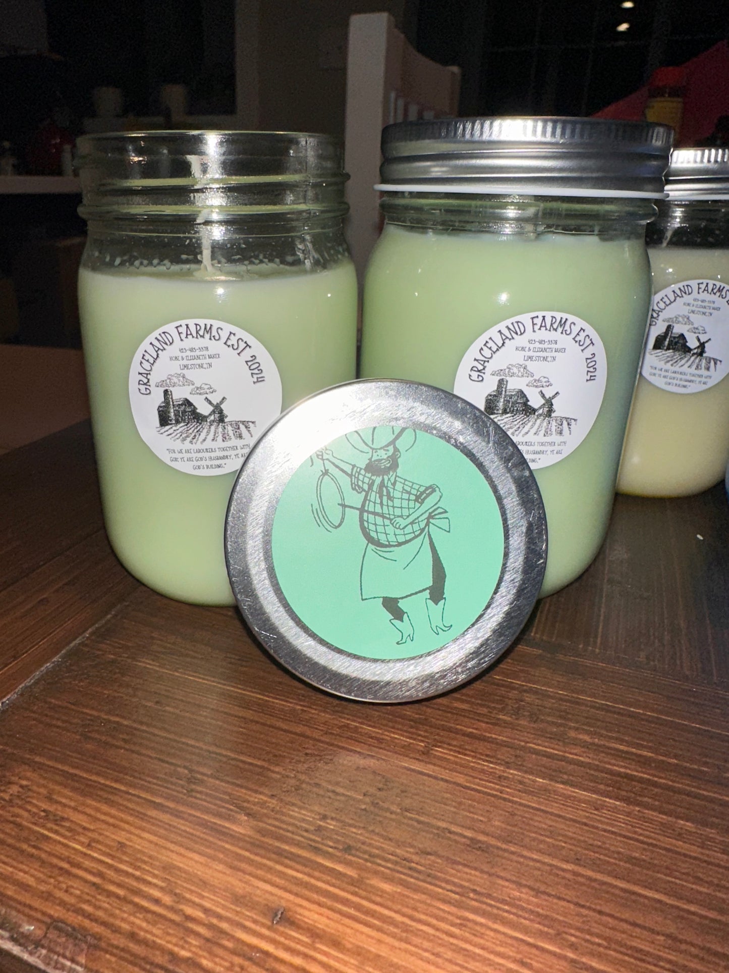 Campfire Marshmallow Candle
